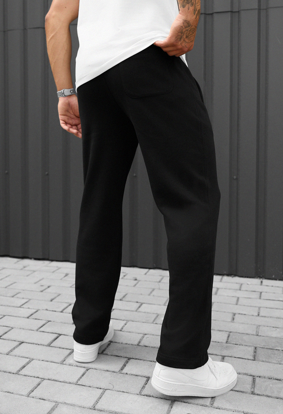 Spodnie dresowe Staff lak black