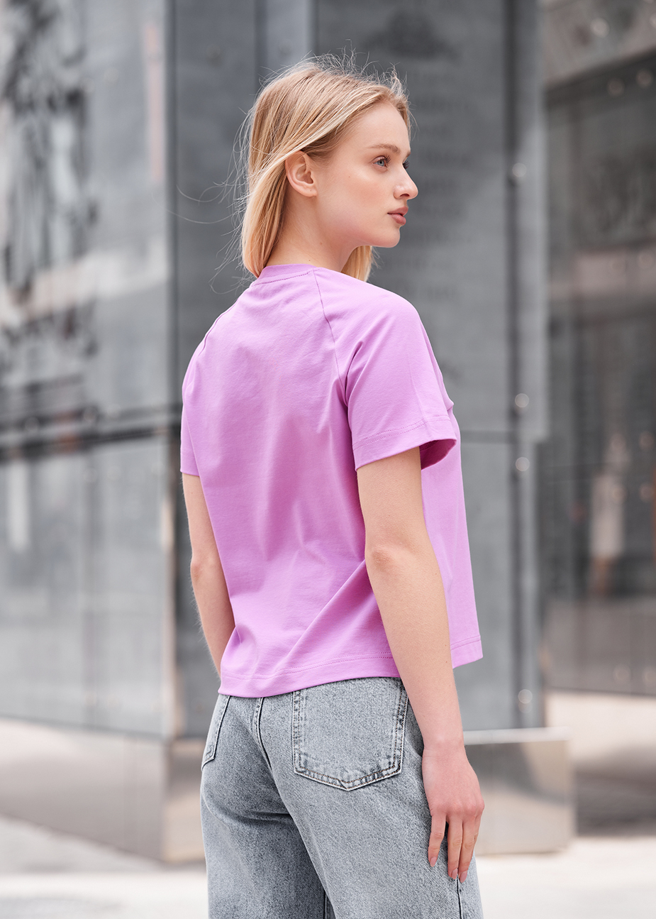Koszulka damska Staff ice logo lilac