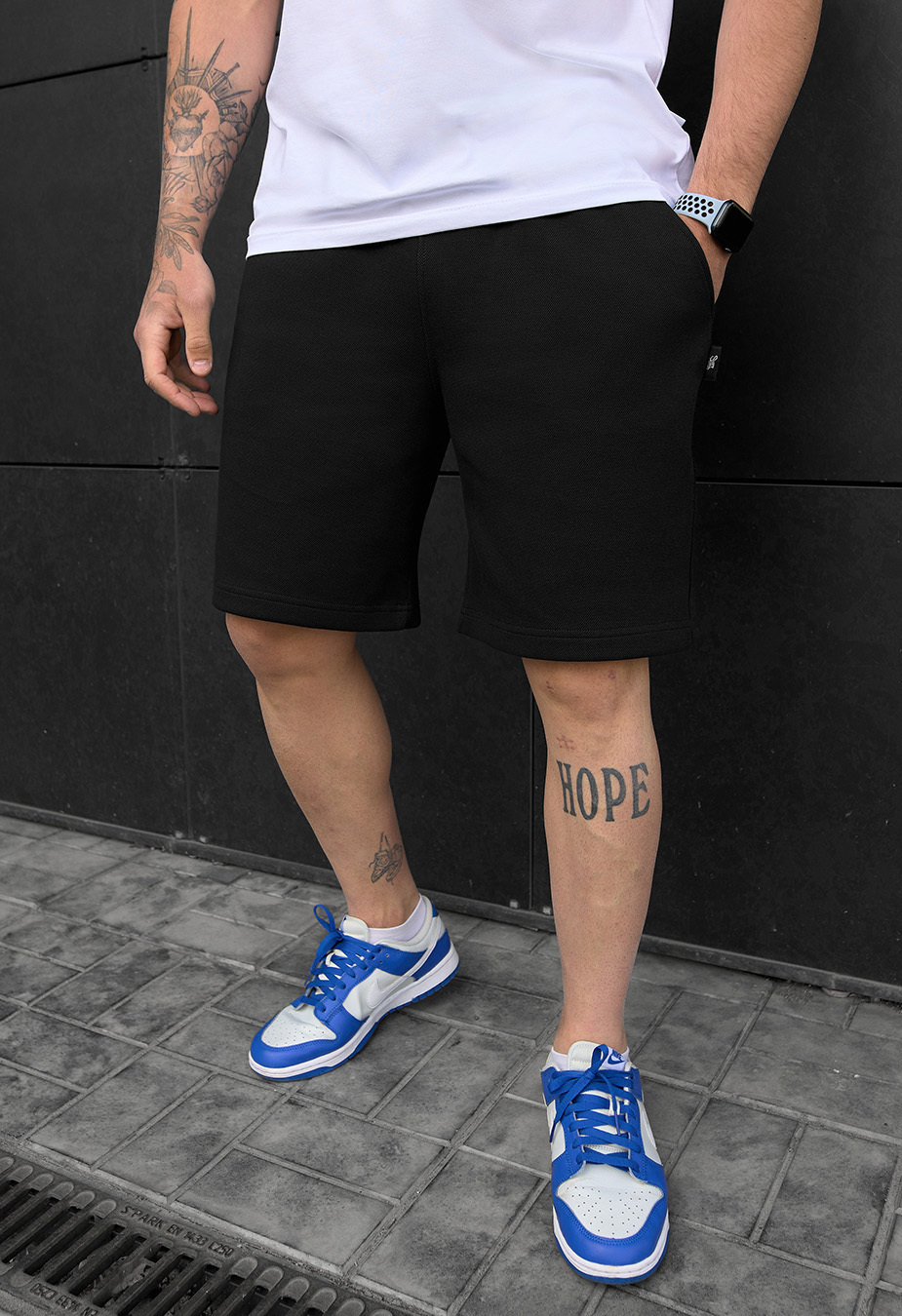 Spodenki Staff ro black