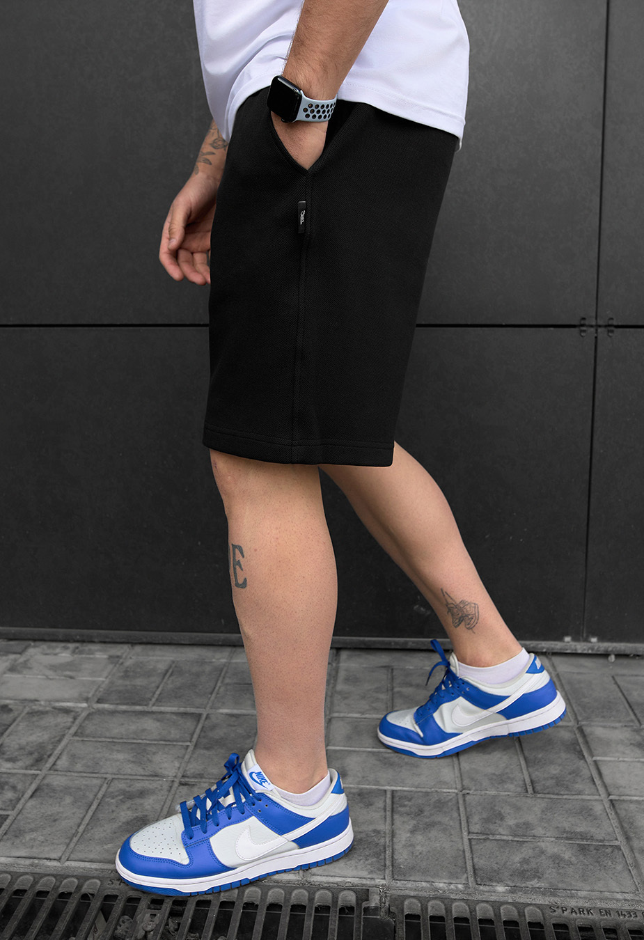 Spodenki Staff ro black