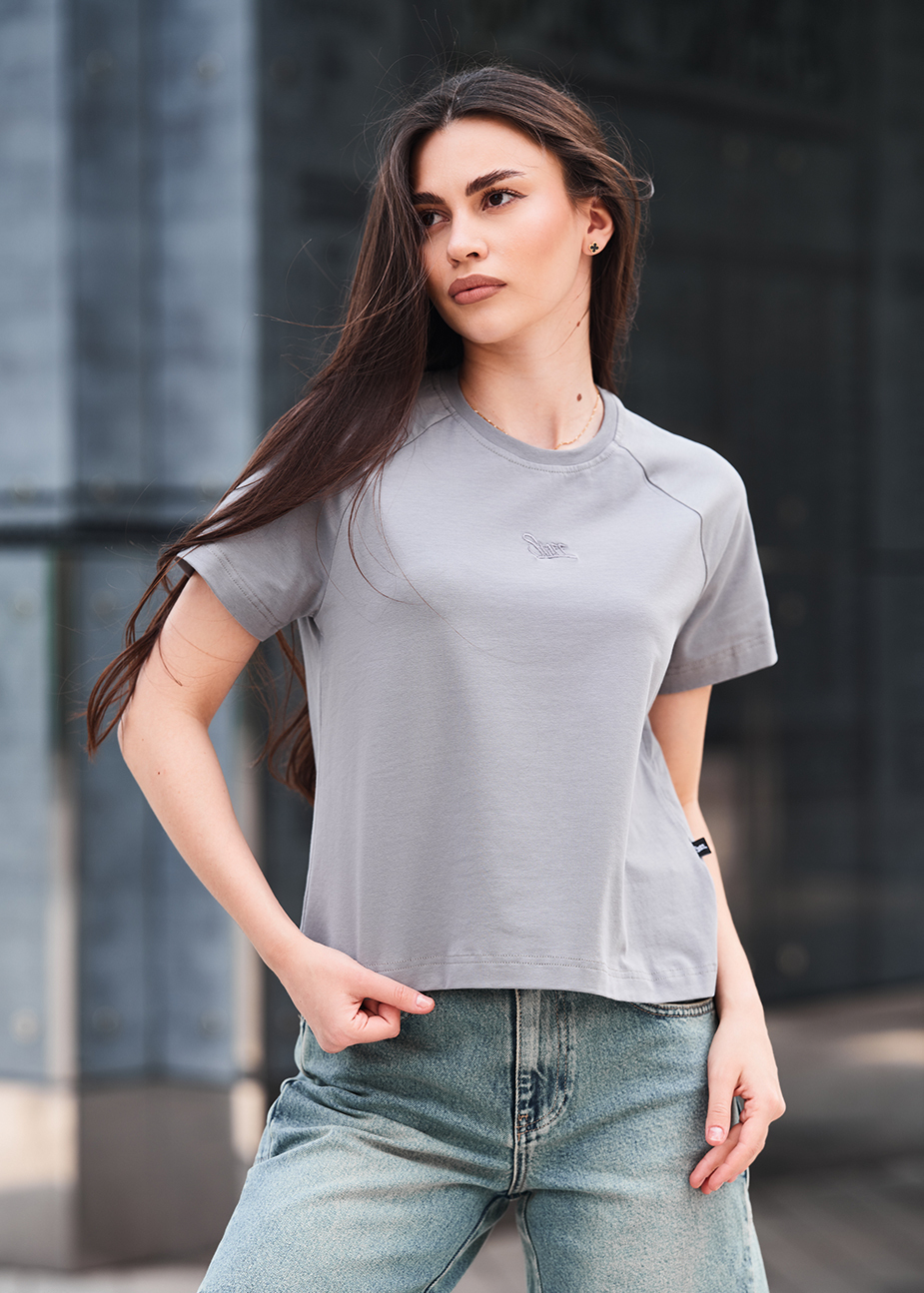 Koszulka Staff ice logo gray