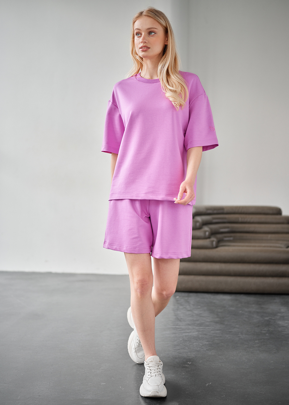 Komplet koszulka + spodenki Staff de light purple