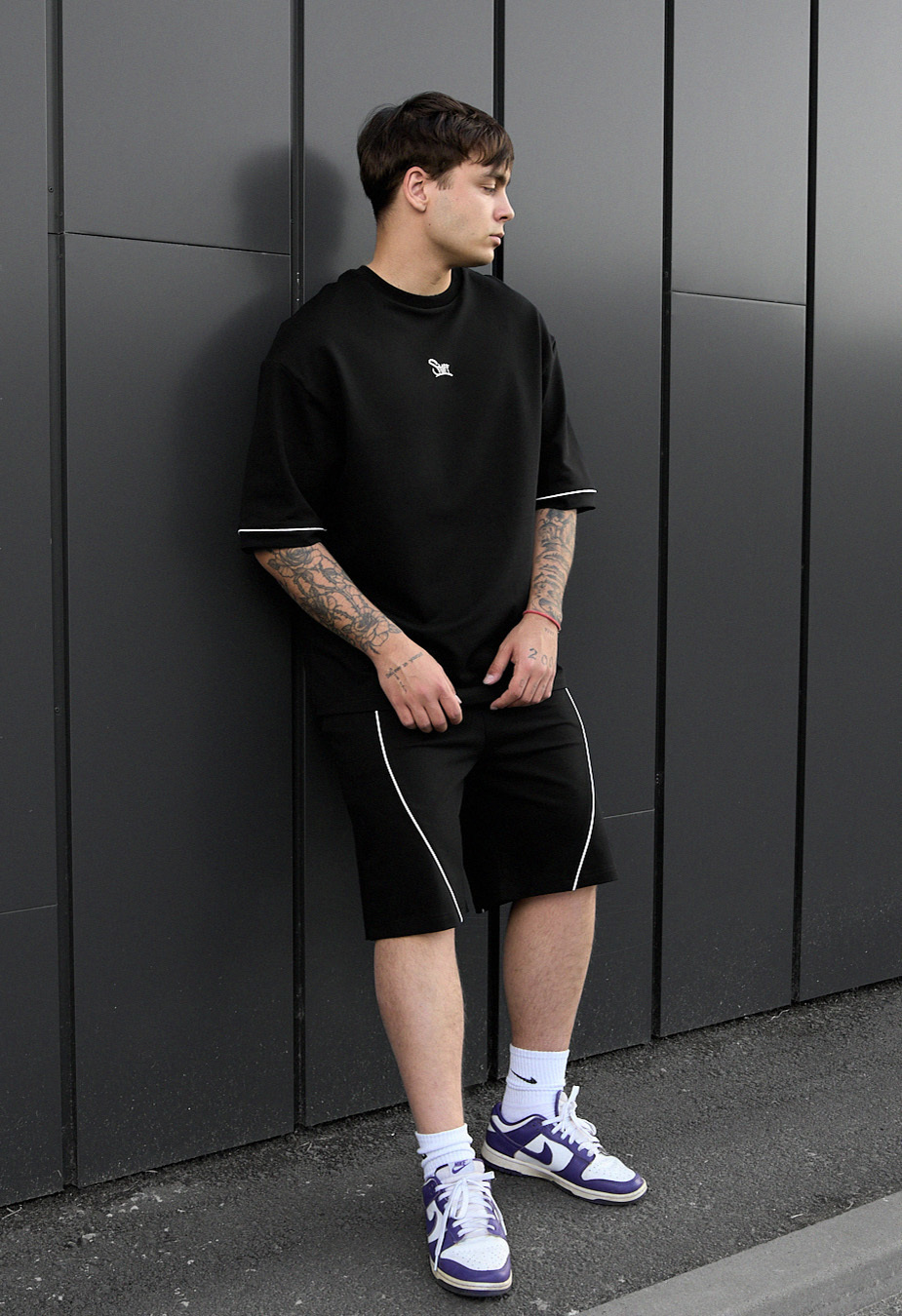 Komplet koszulka + spodenki Staff ax reflective