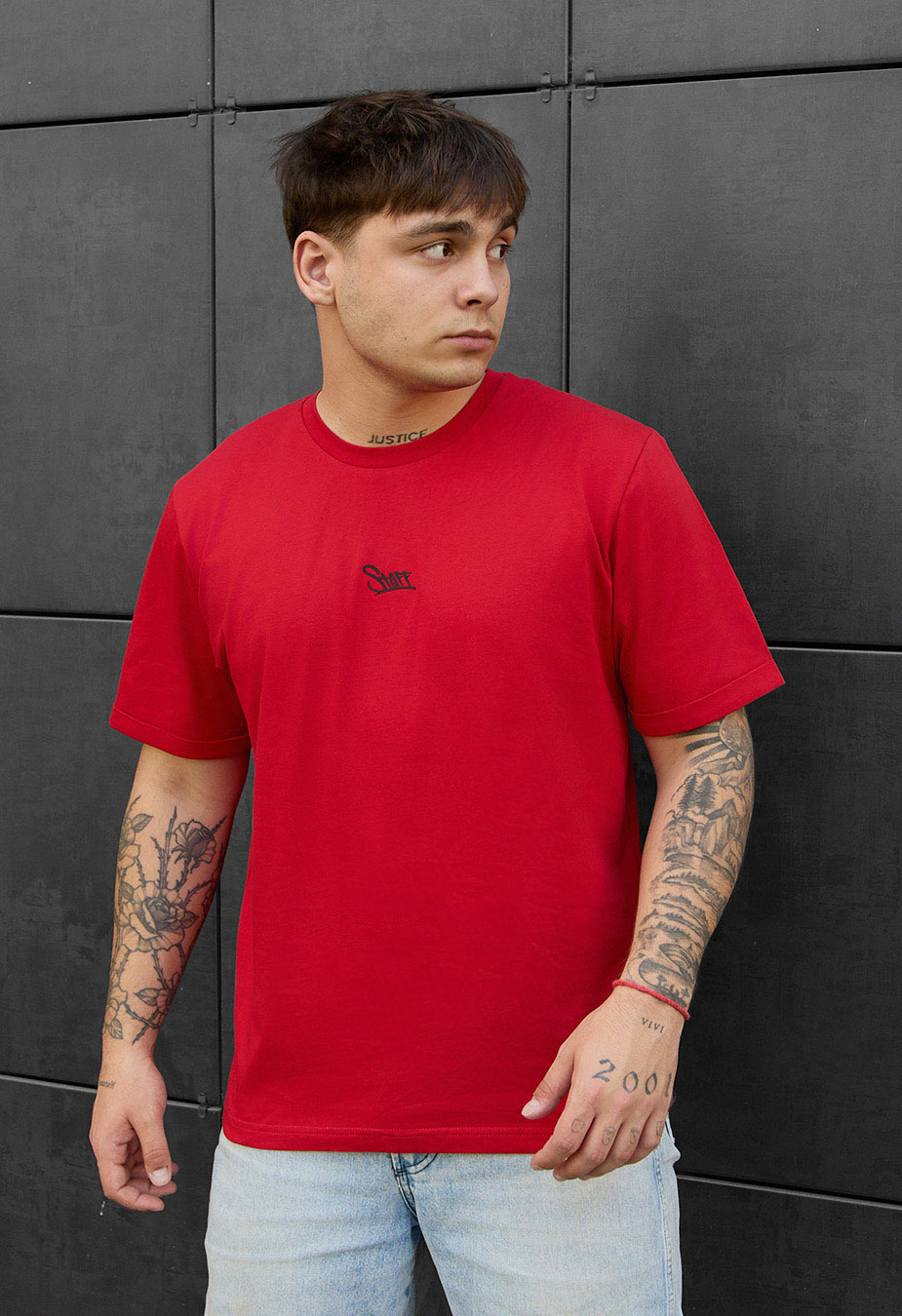 Koszulka Staff red logo