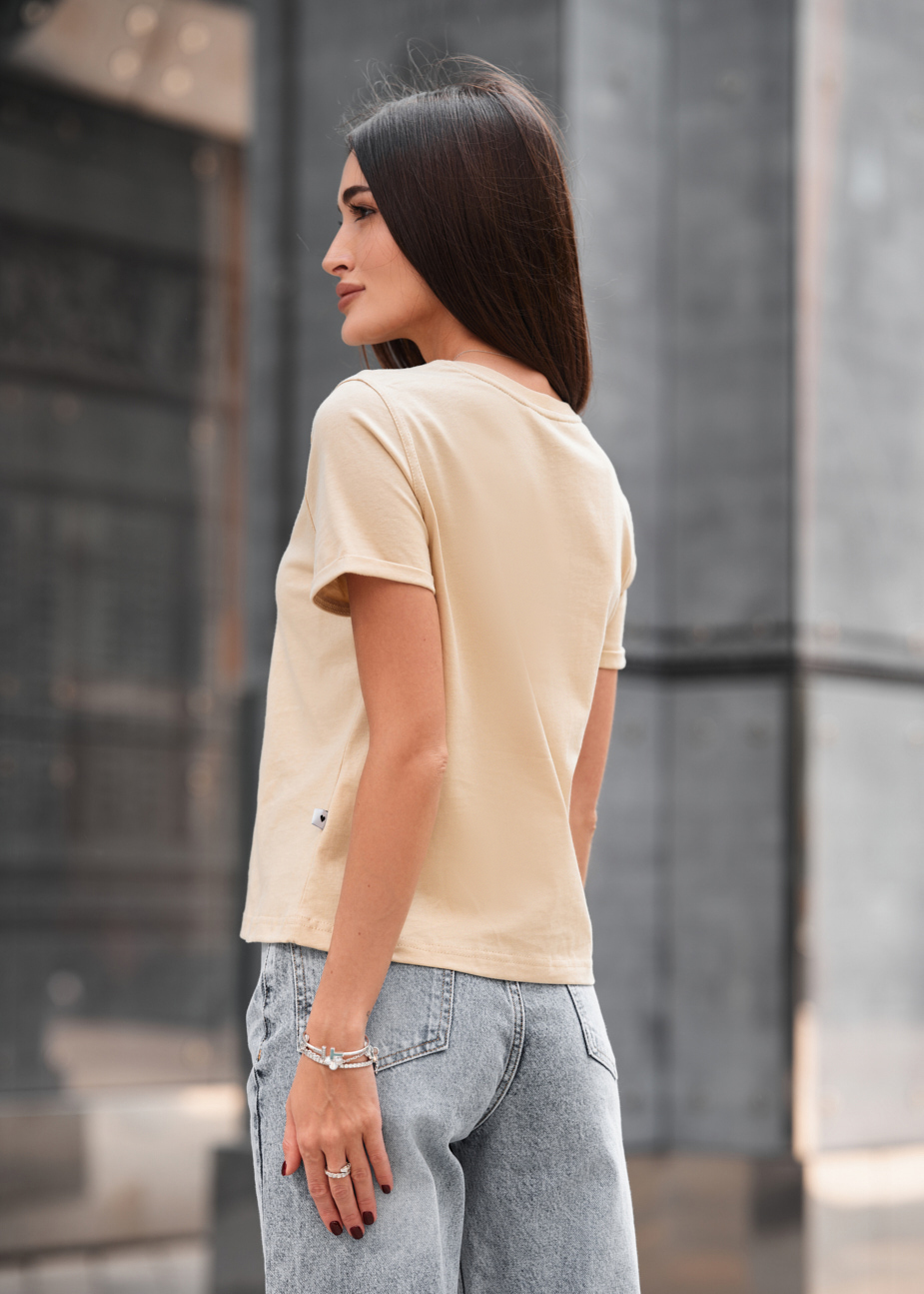 Koszulka Staff cap light beige