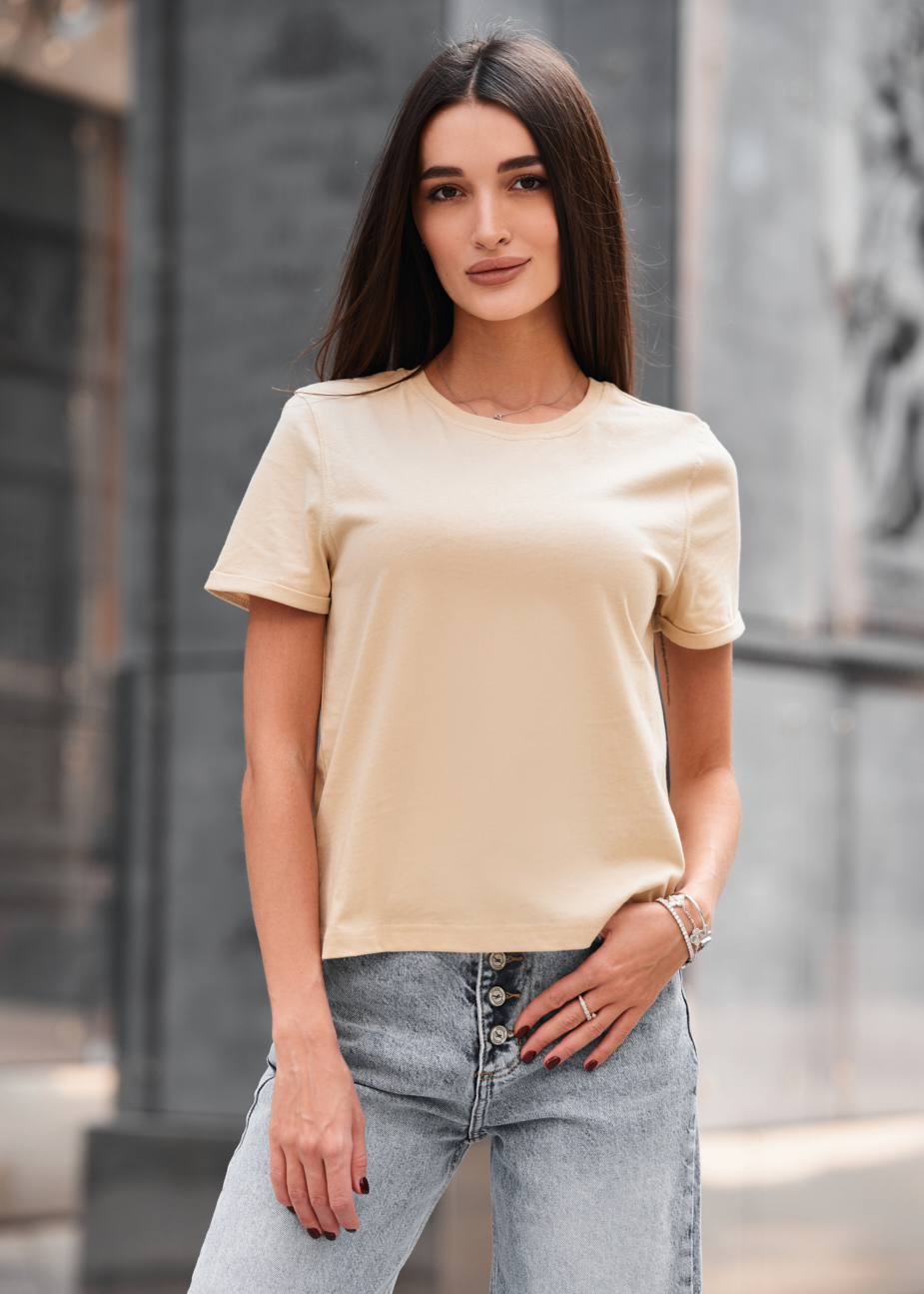 Koszulka Staff cap light beige