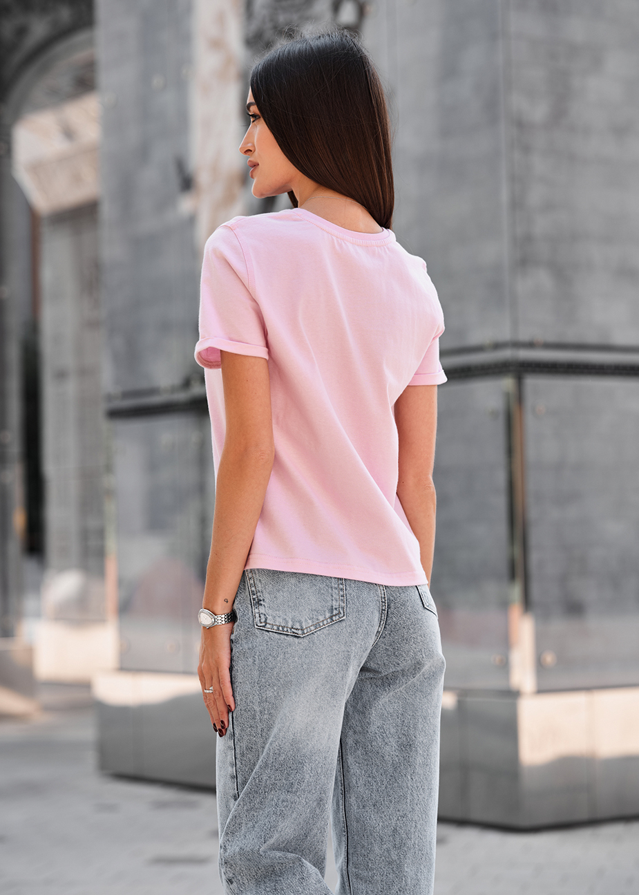 Koszulka Staff cap pink