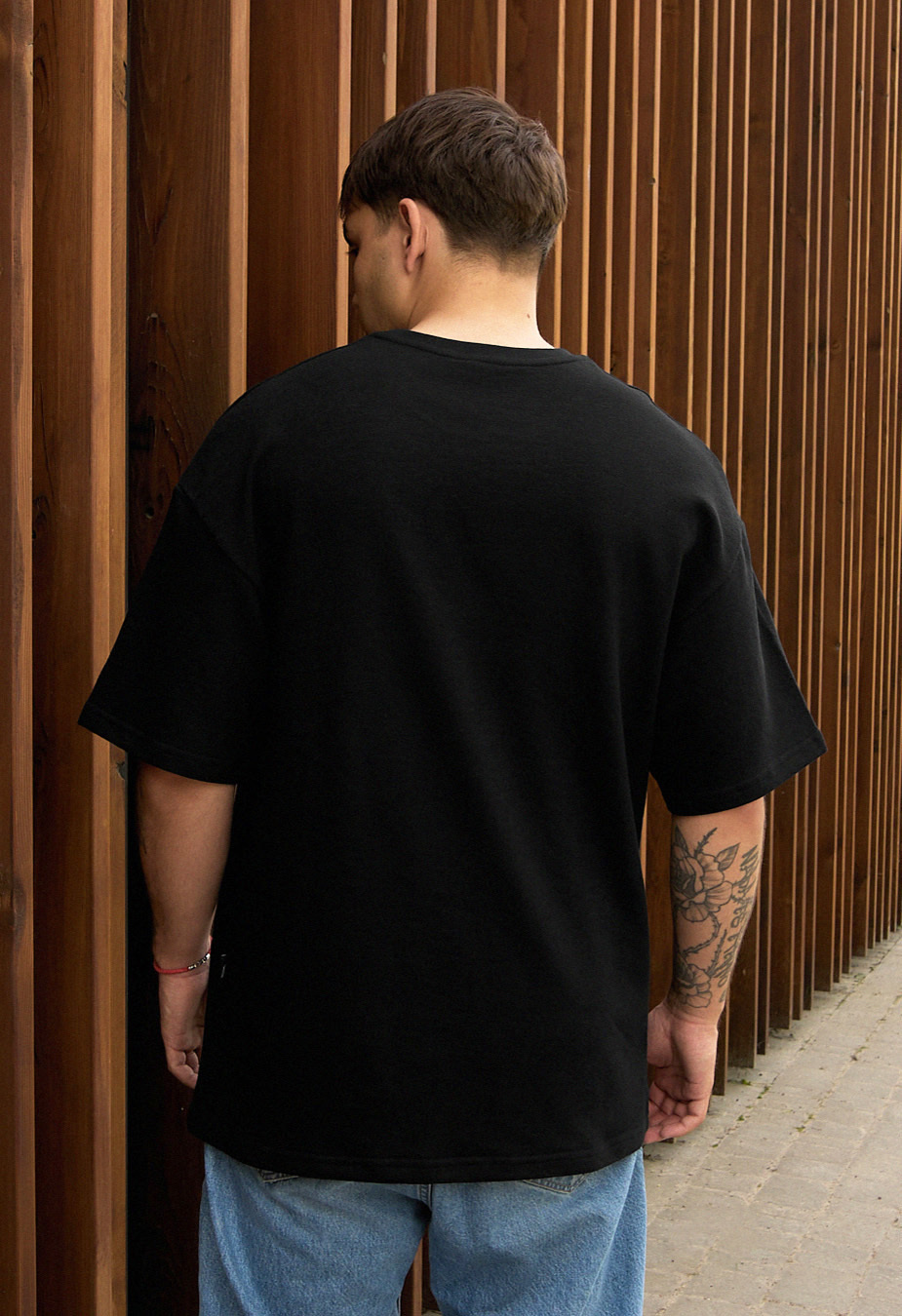 Koszulka Staff be black oversize