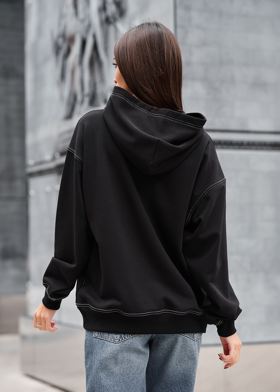 Bluza Staff ue black oversize