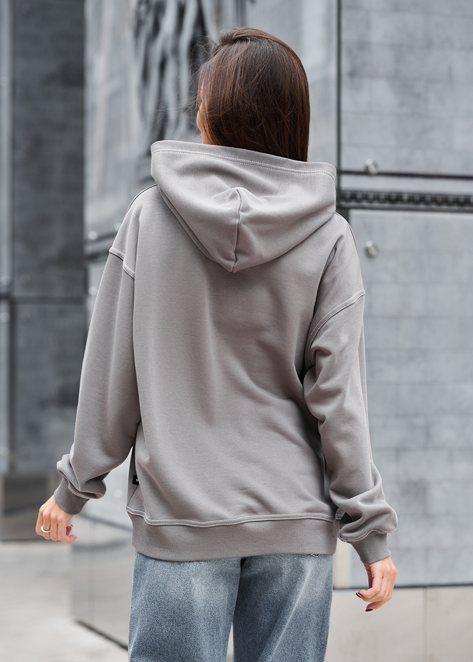 Bluza Staff ue gray oversize