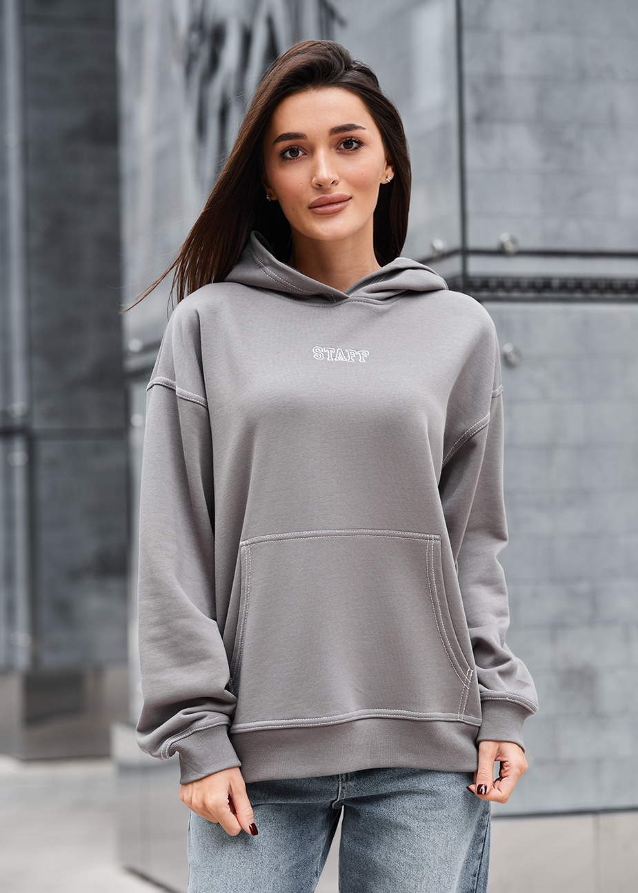 Bluza Staff ue gray oversize