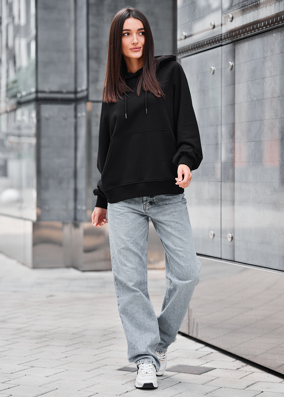 Bluza Staff amo black logo oversize