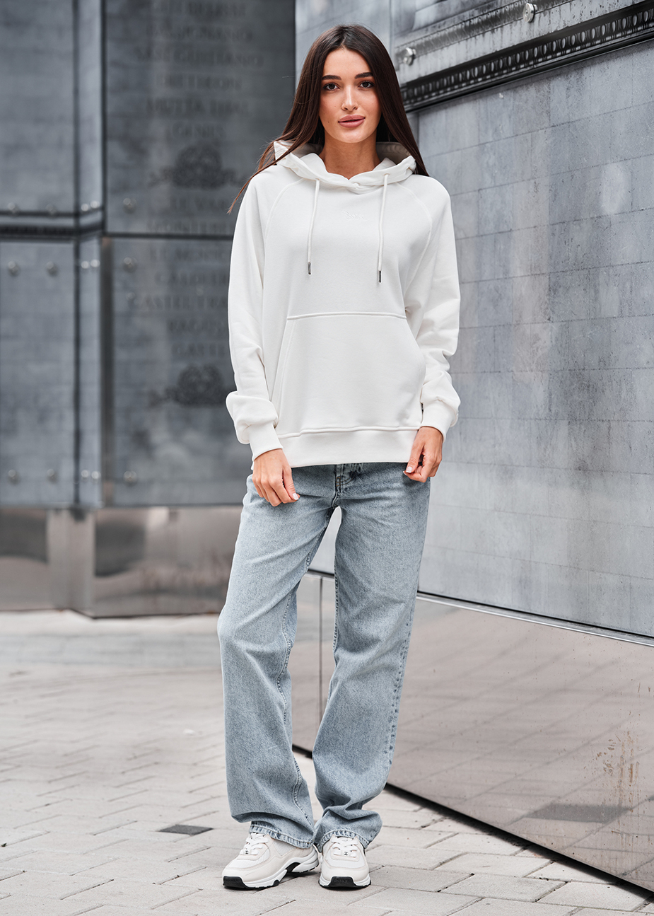 Bluza Staff amo white logo oversize