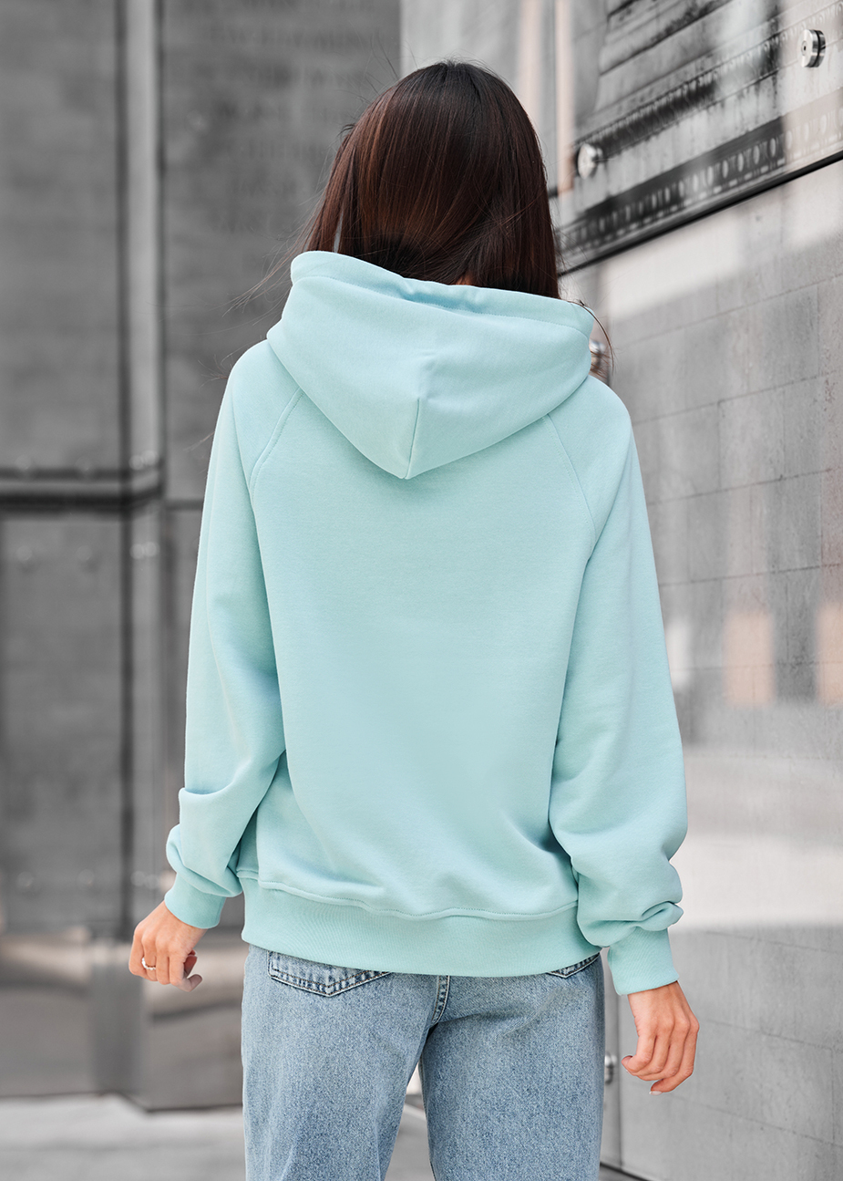 Bluza Staff amo light blue logo oversize