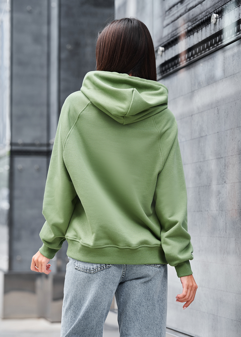 Bluza Staff amo green logo oversize