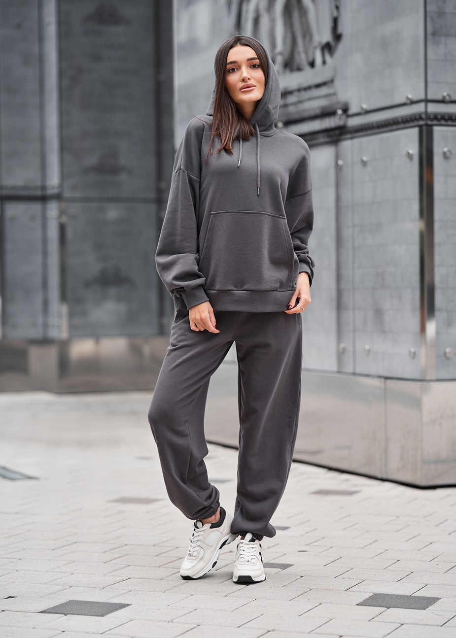 Dres Staff po dark gray oversize