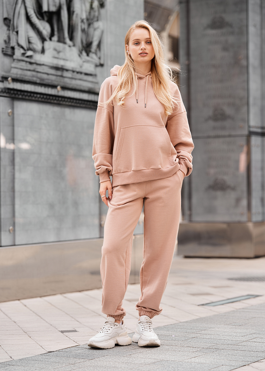 Dres Staff po dark beige oversize