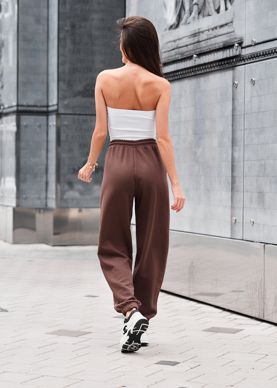 Spodnie sportowe Staff flexi brown