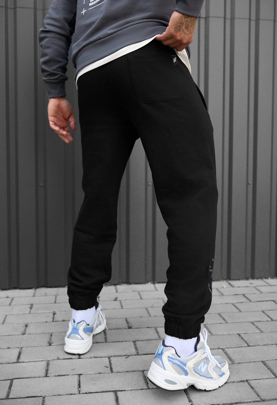Spodnie sportowe Staff mil drop