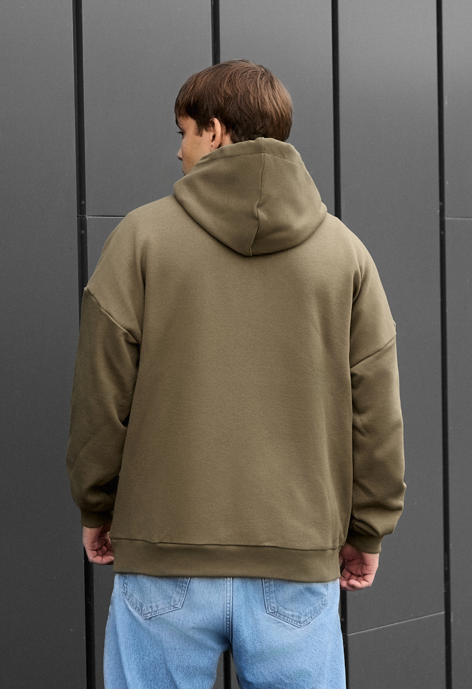 Bluza Staff brown oversize
