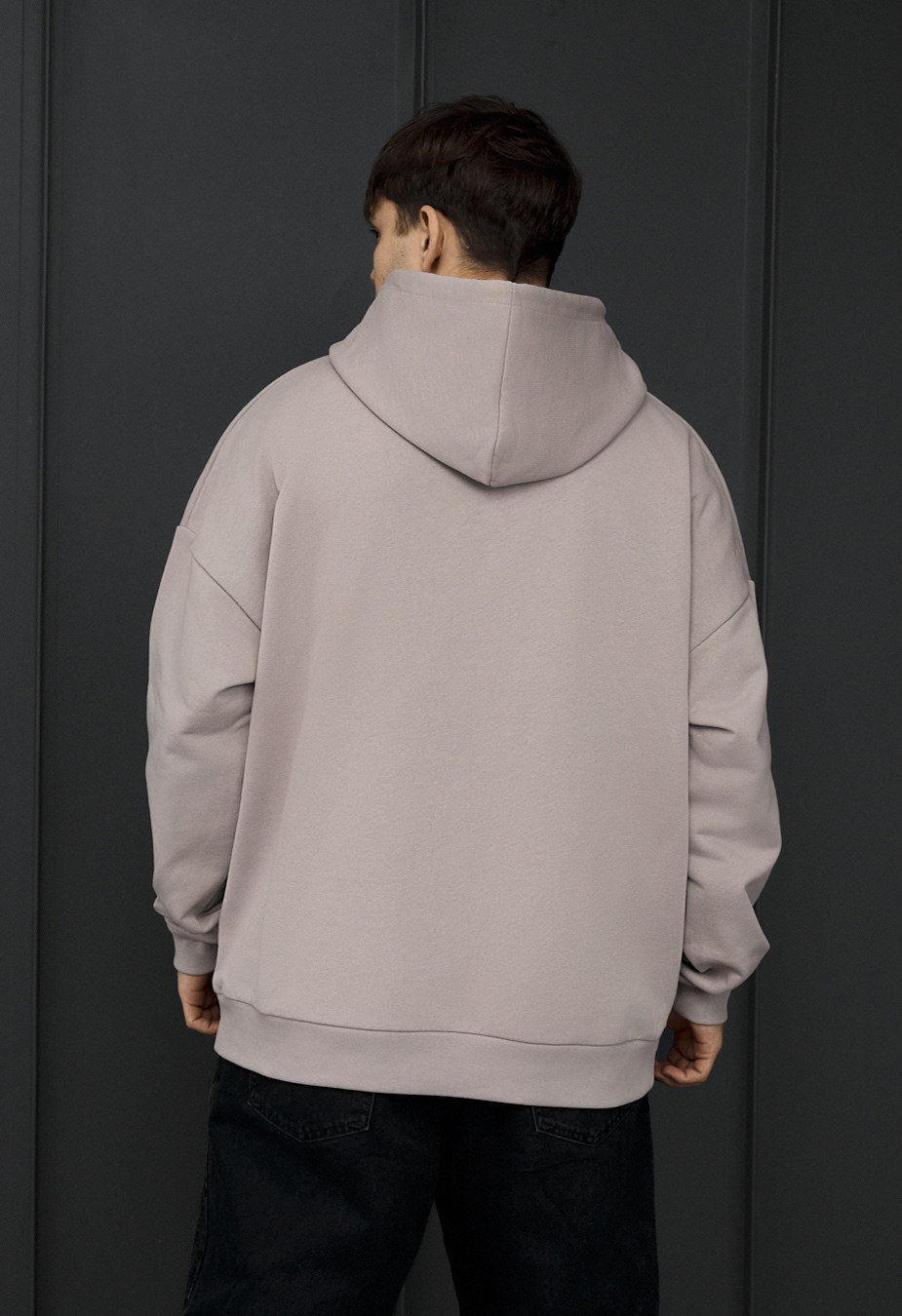 Bluza Staff light gray oversize