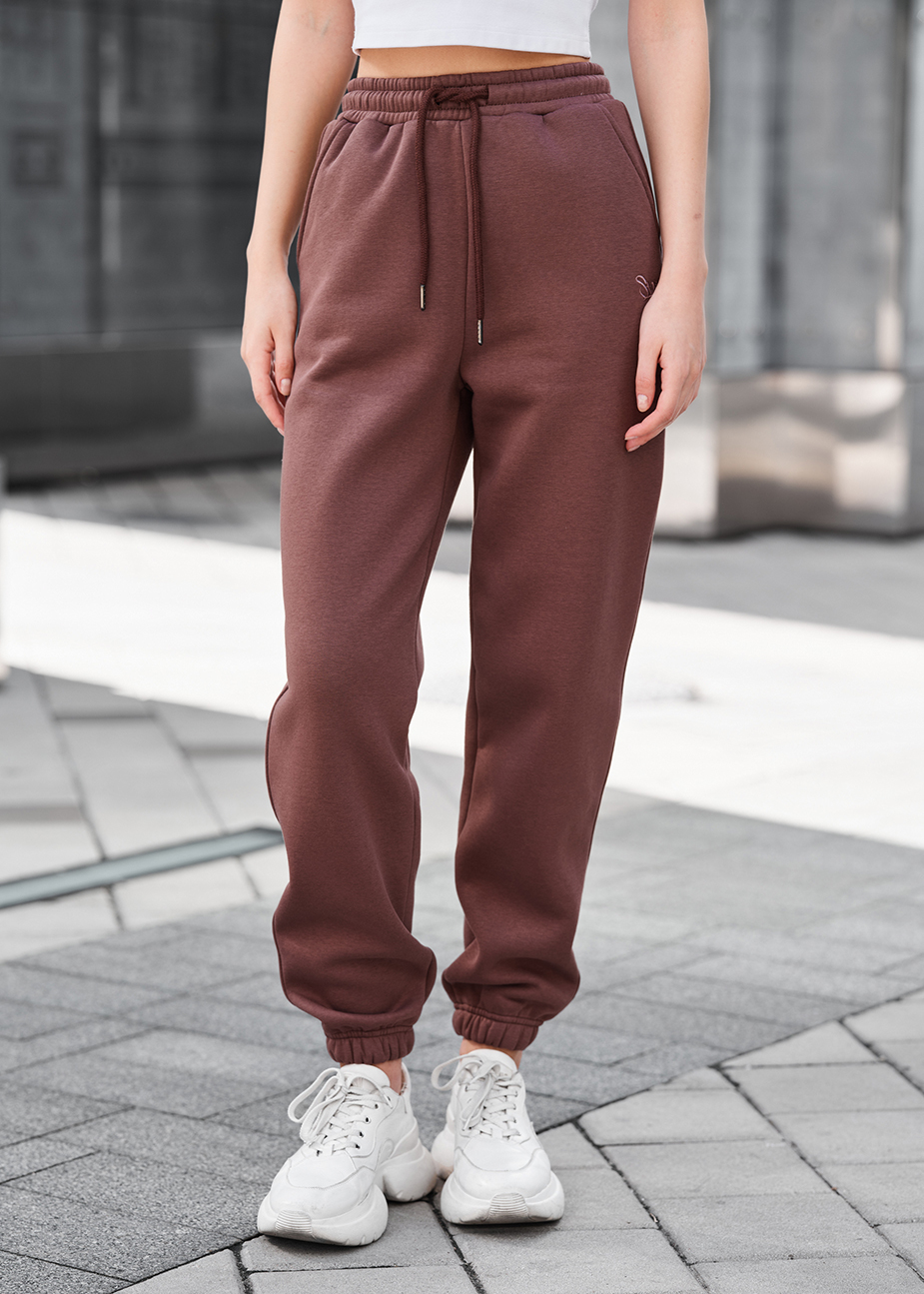 Spodnie Staff yo brown fleece