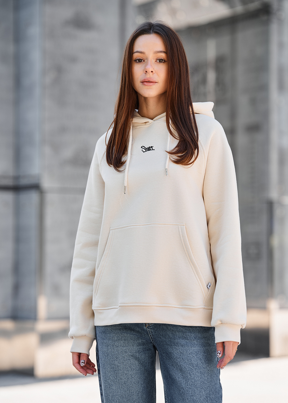 Bluza Staff amu milk oversize fleece