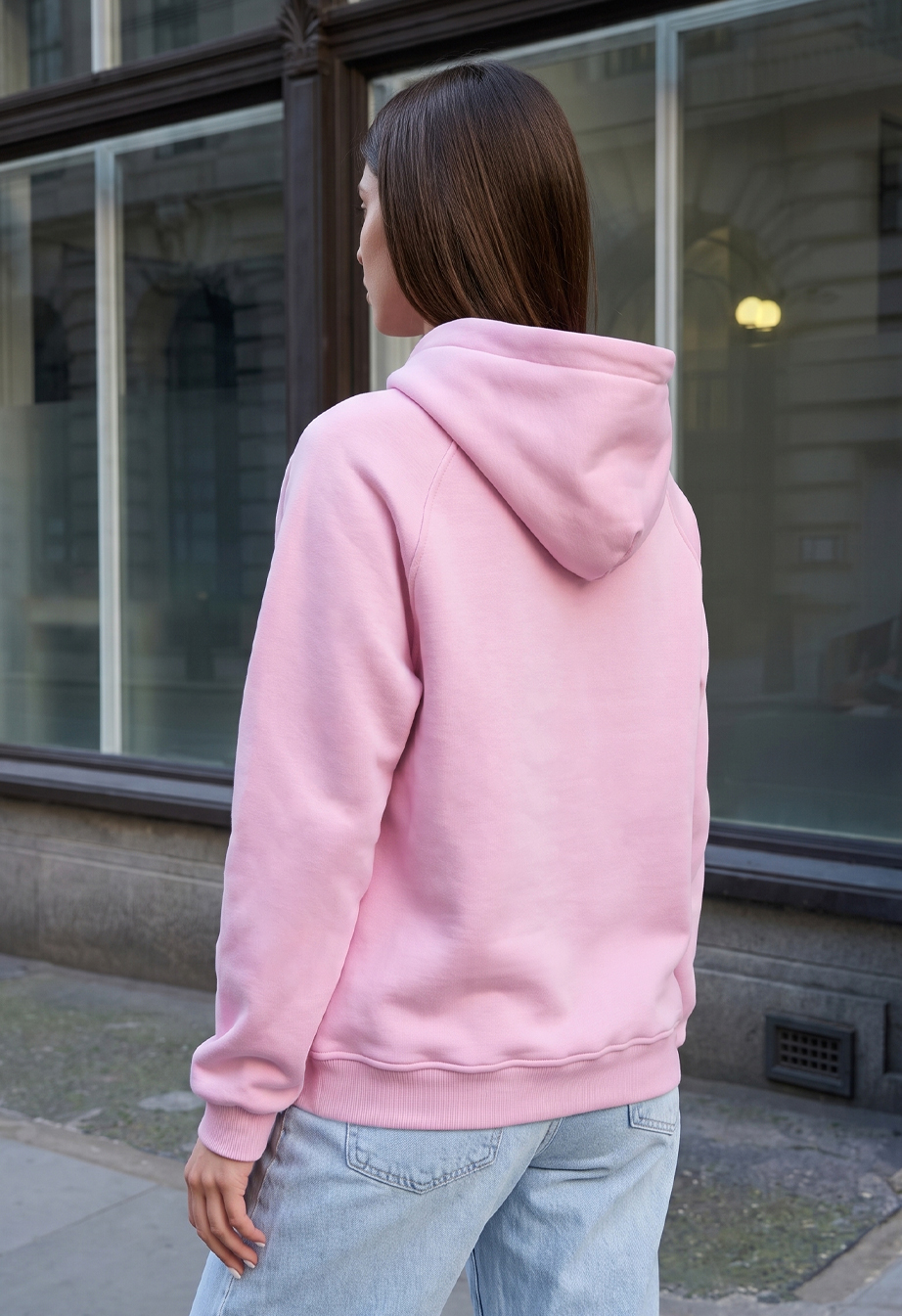 Bluza Staff amu pink oversize fleece