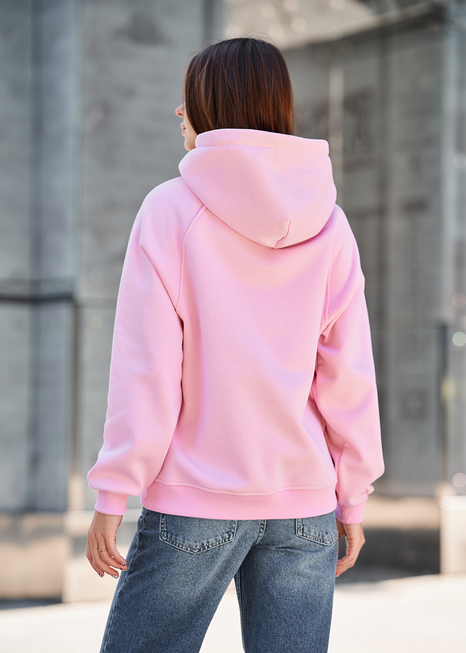 Bluza Staff amu pink oversize fleece