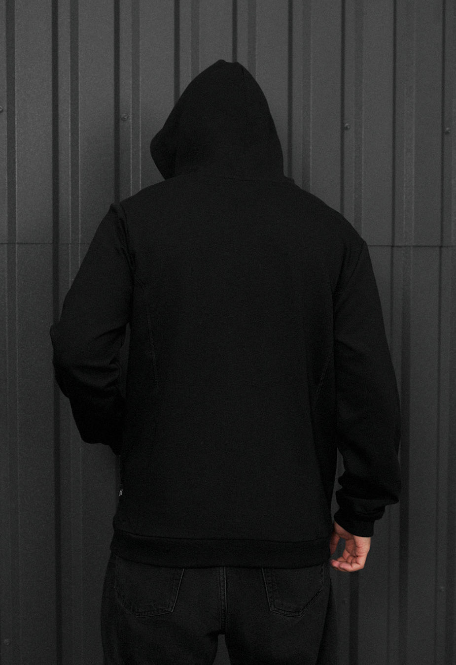 Bluza Staff zip black