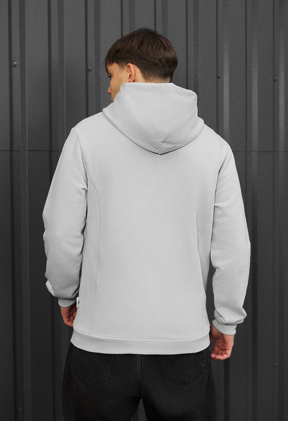 Bluza Staff zip light gray