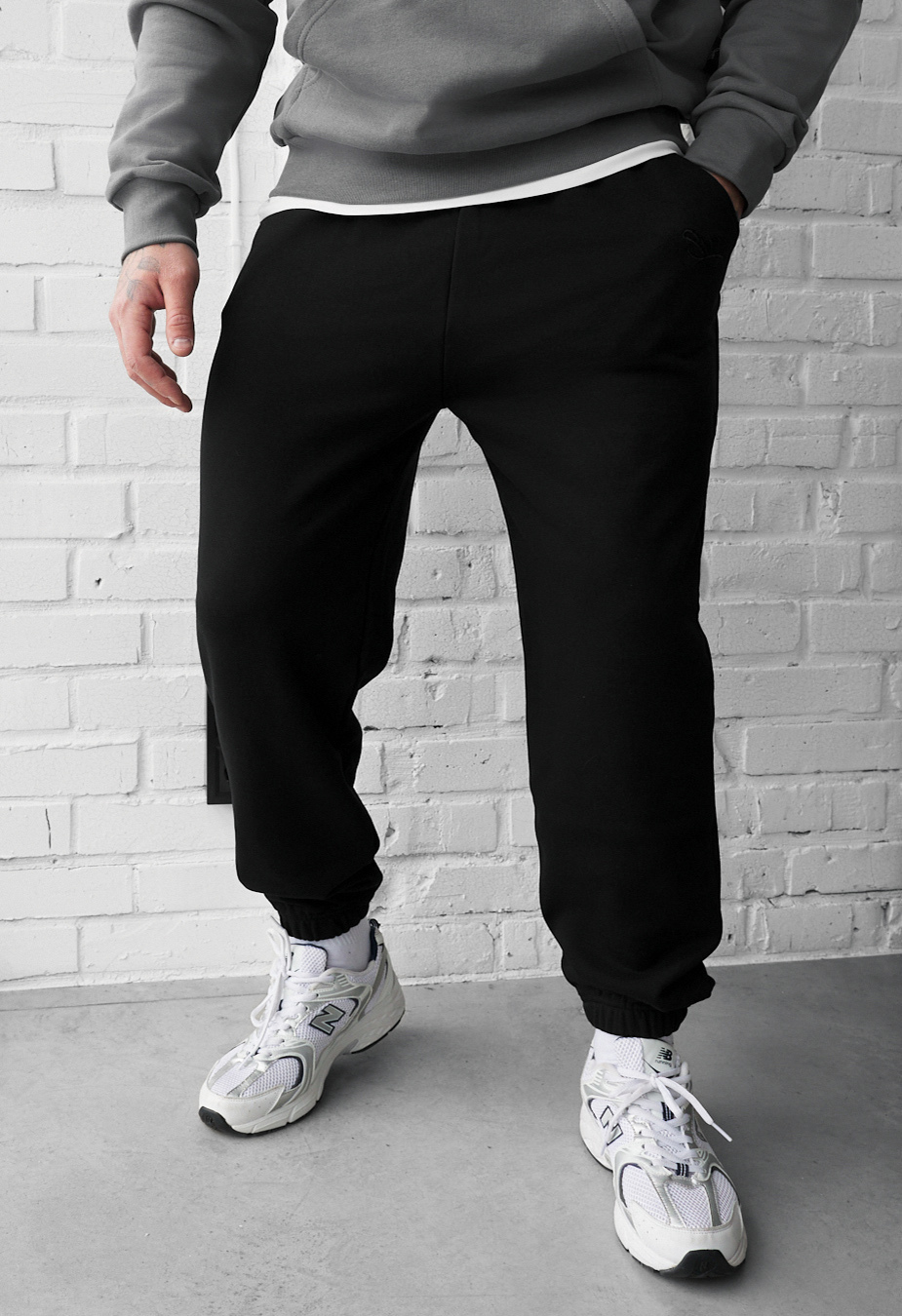 Spodnie Staff fad black