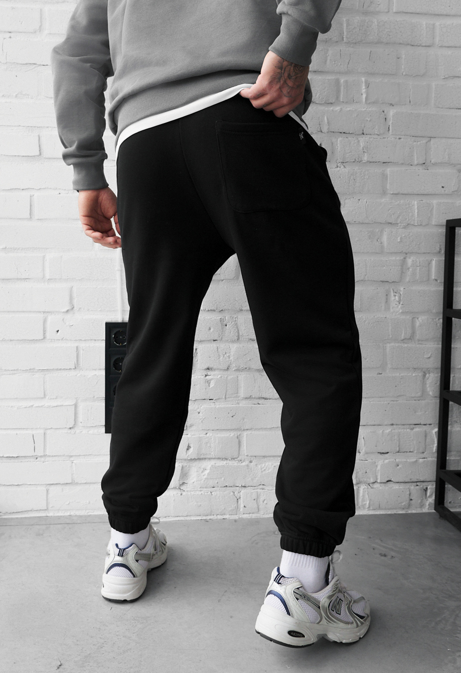 Spodnie Staff fad black