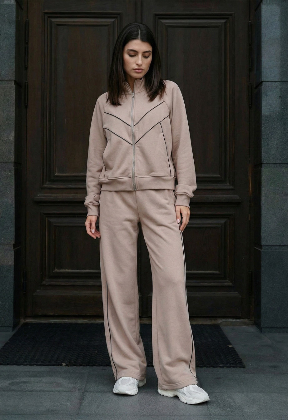 Dres damski Staff lin light brown