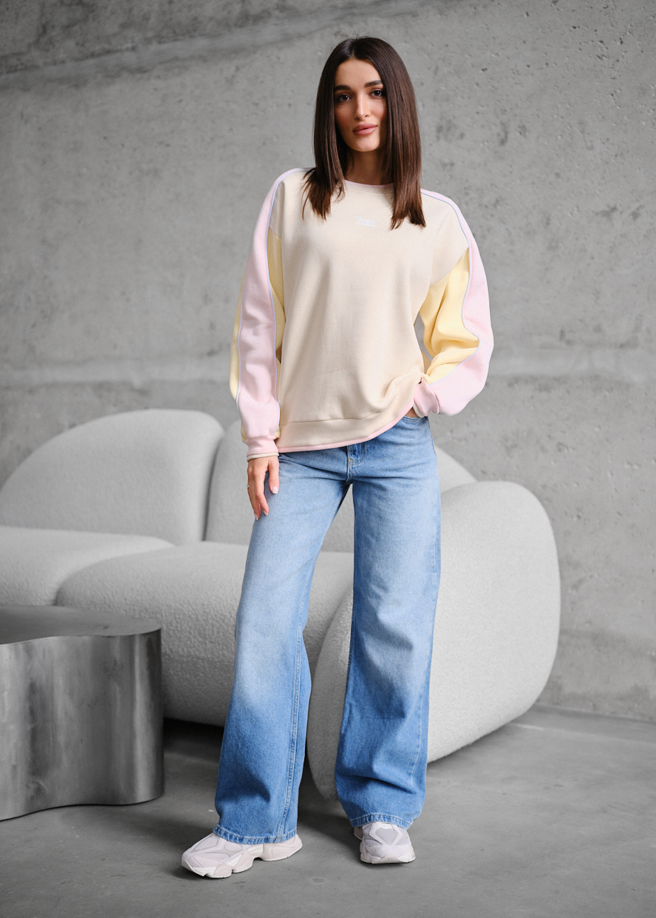 Bluza Staff in logo 3 oversize fleece