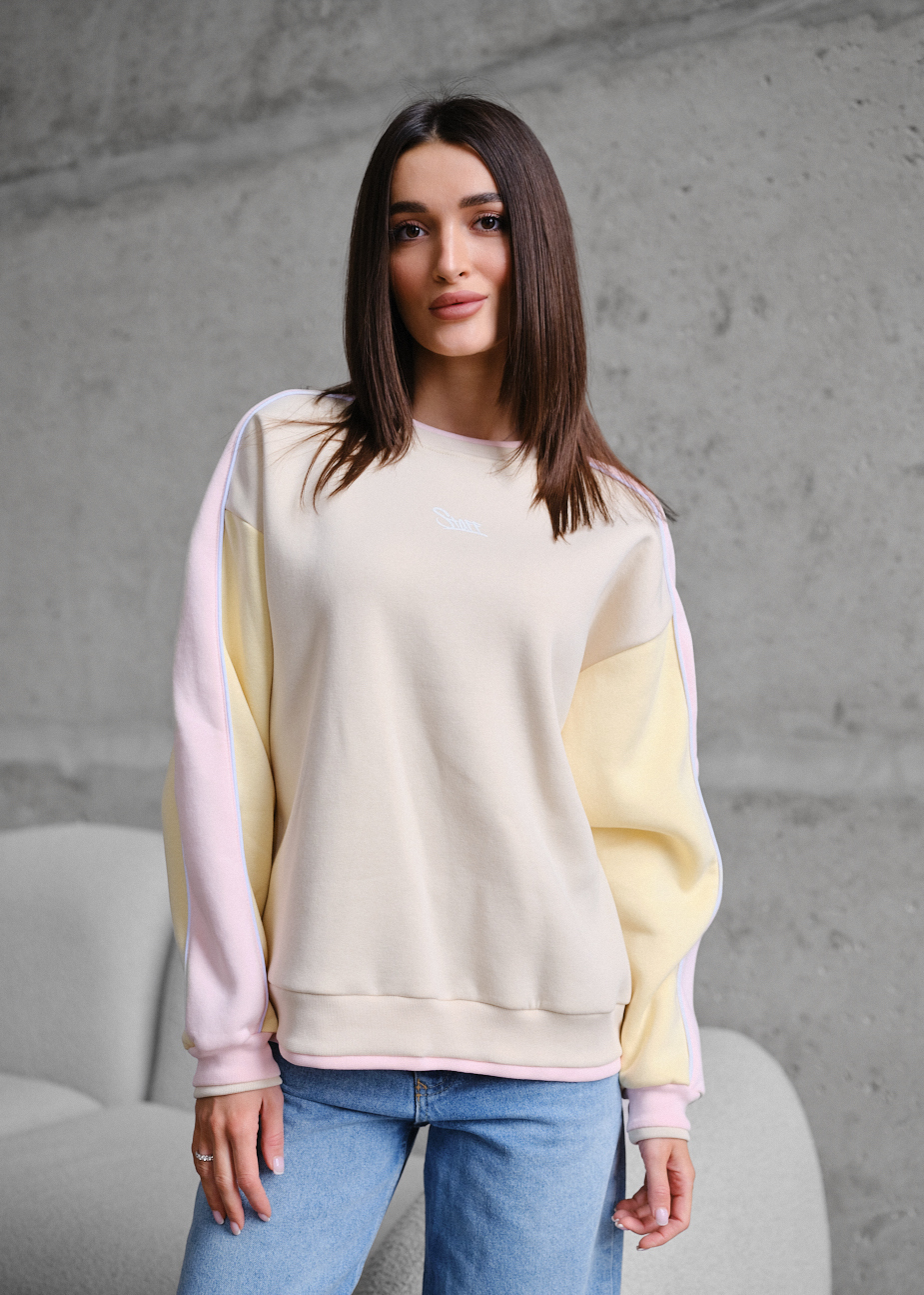 Bluza Staff in logo 3 oversize fleece