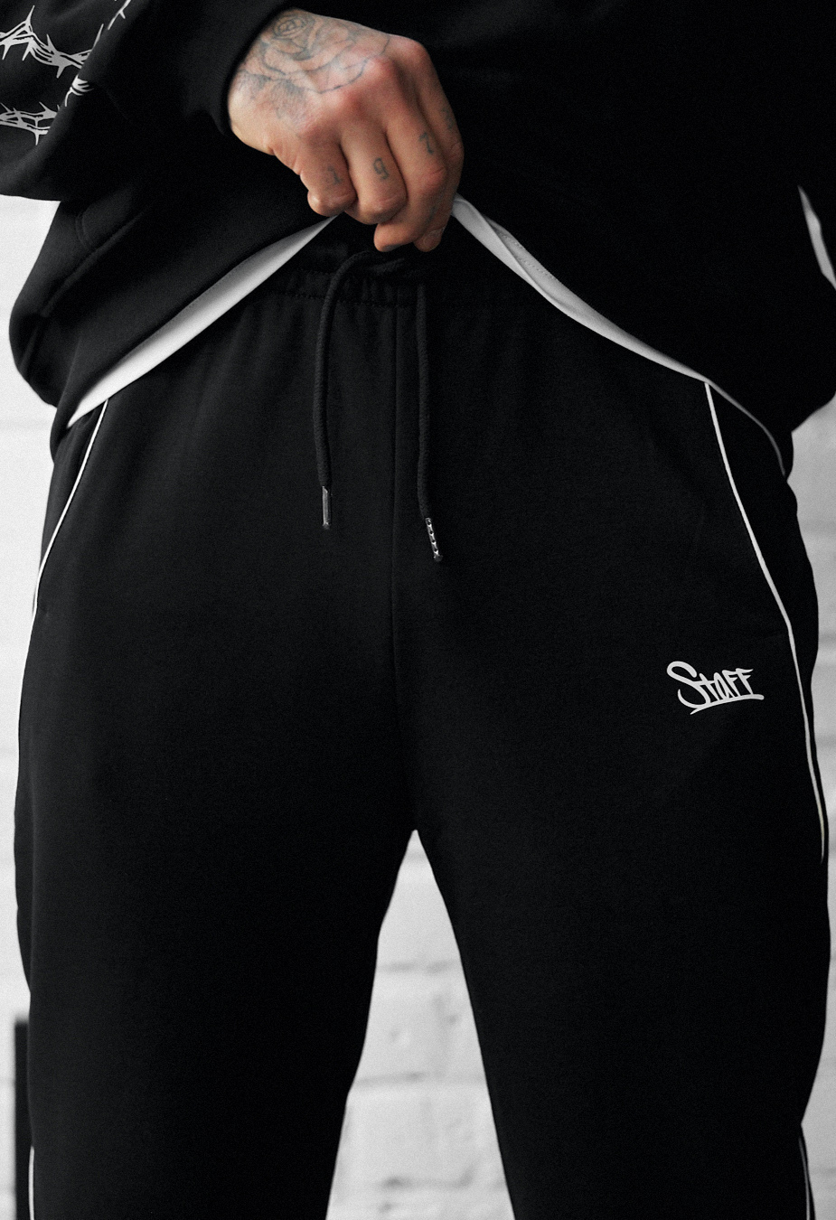 Spodnie dresowe Staff ers reflective black