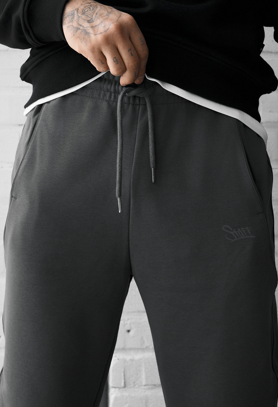 Spodnie dresowe Staff ers reflective dark gray