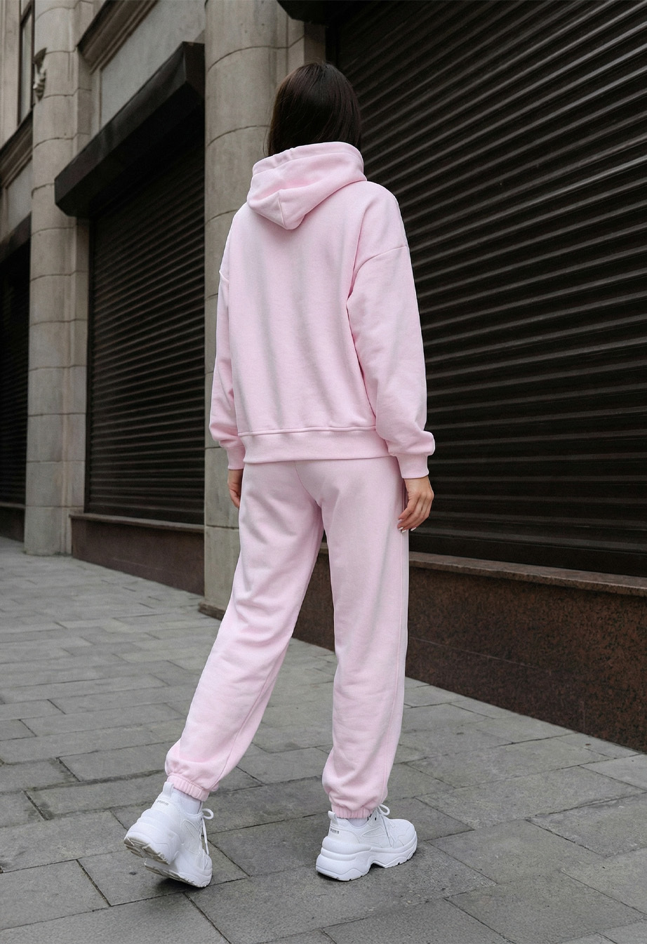 Dres Staff sem light pink oversize