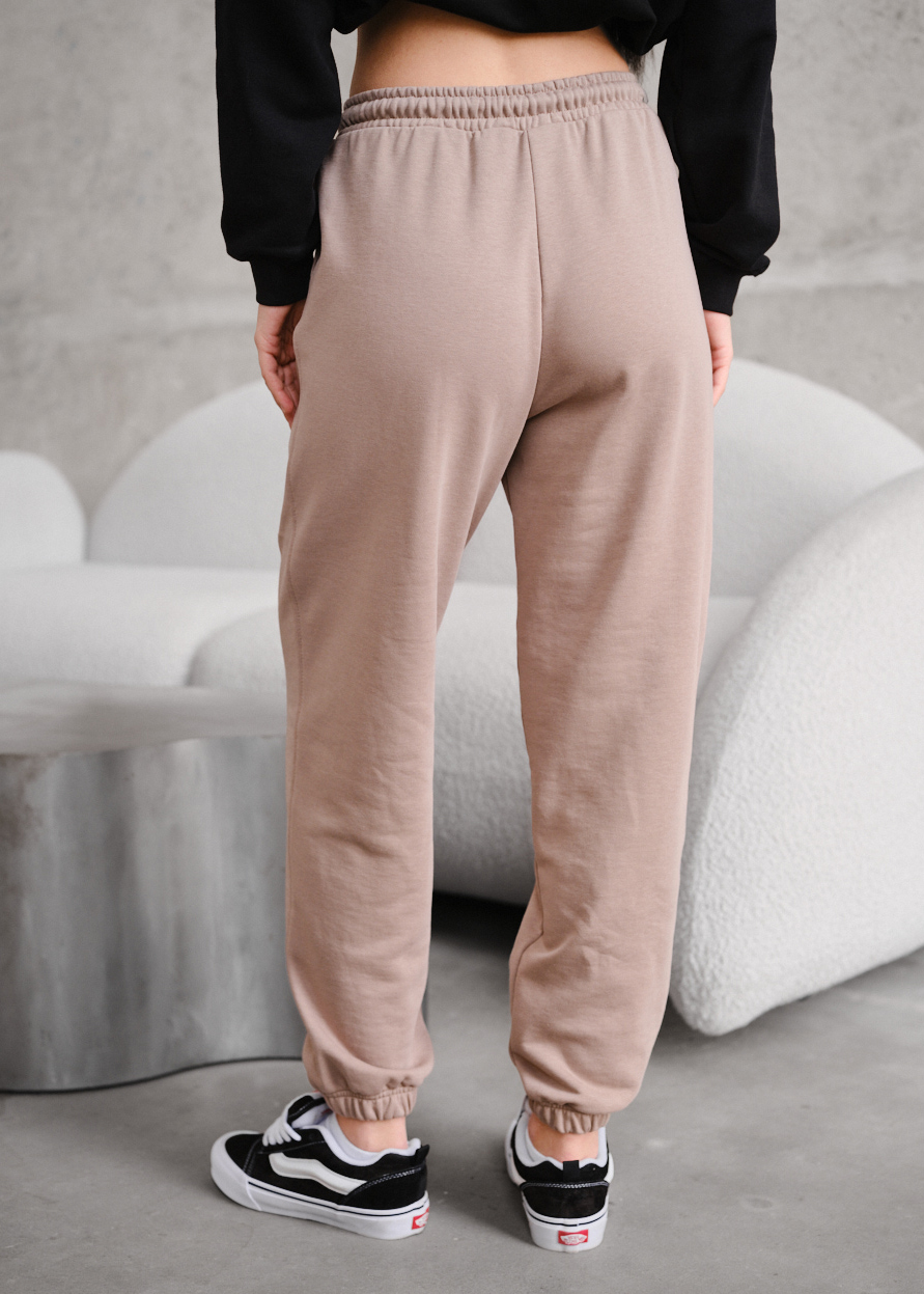 Spodnie dresowe Staff yo light brown