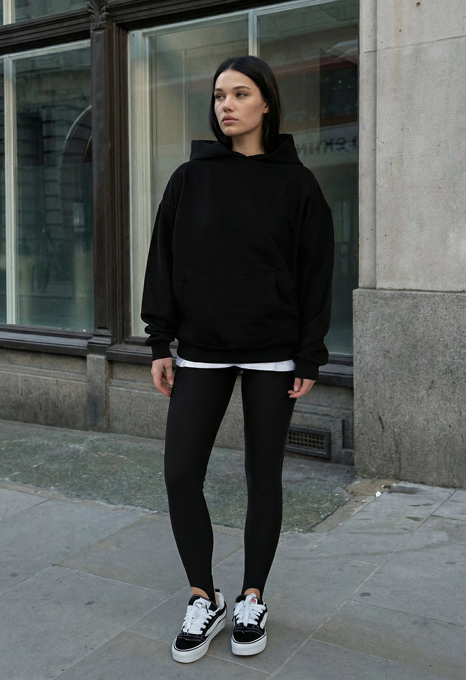 Bluza Staff make some noise oversize