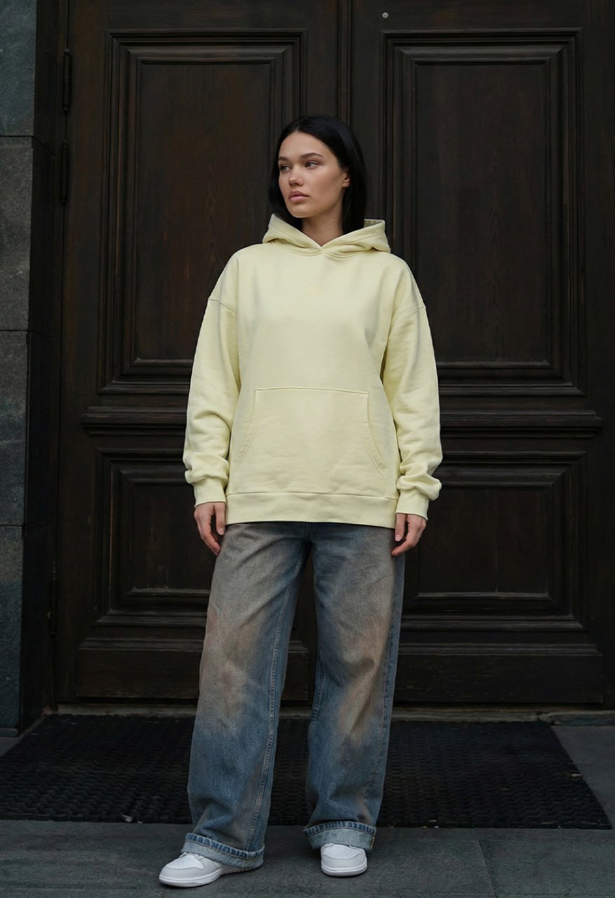 Bluza Staff milk oversize