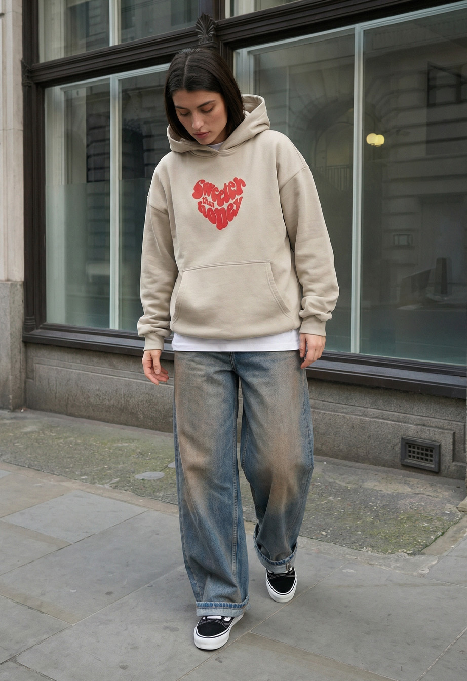 Bluza Staff honey oversize