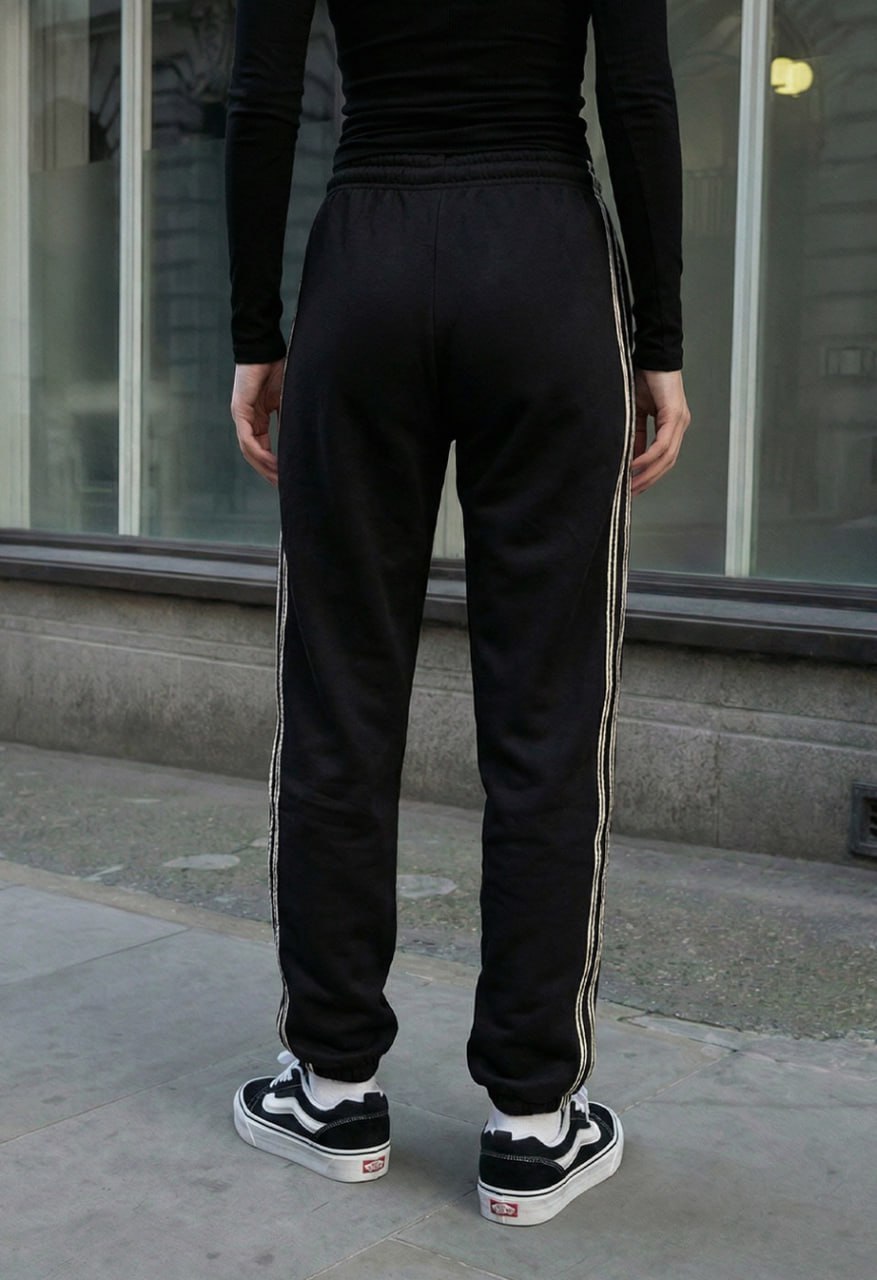 Spodnie dresowe Staff don black