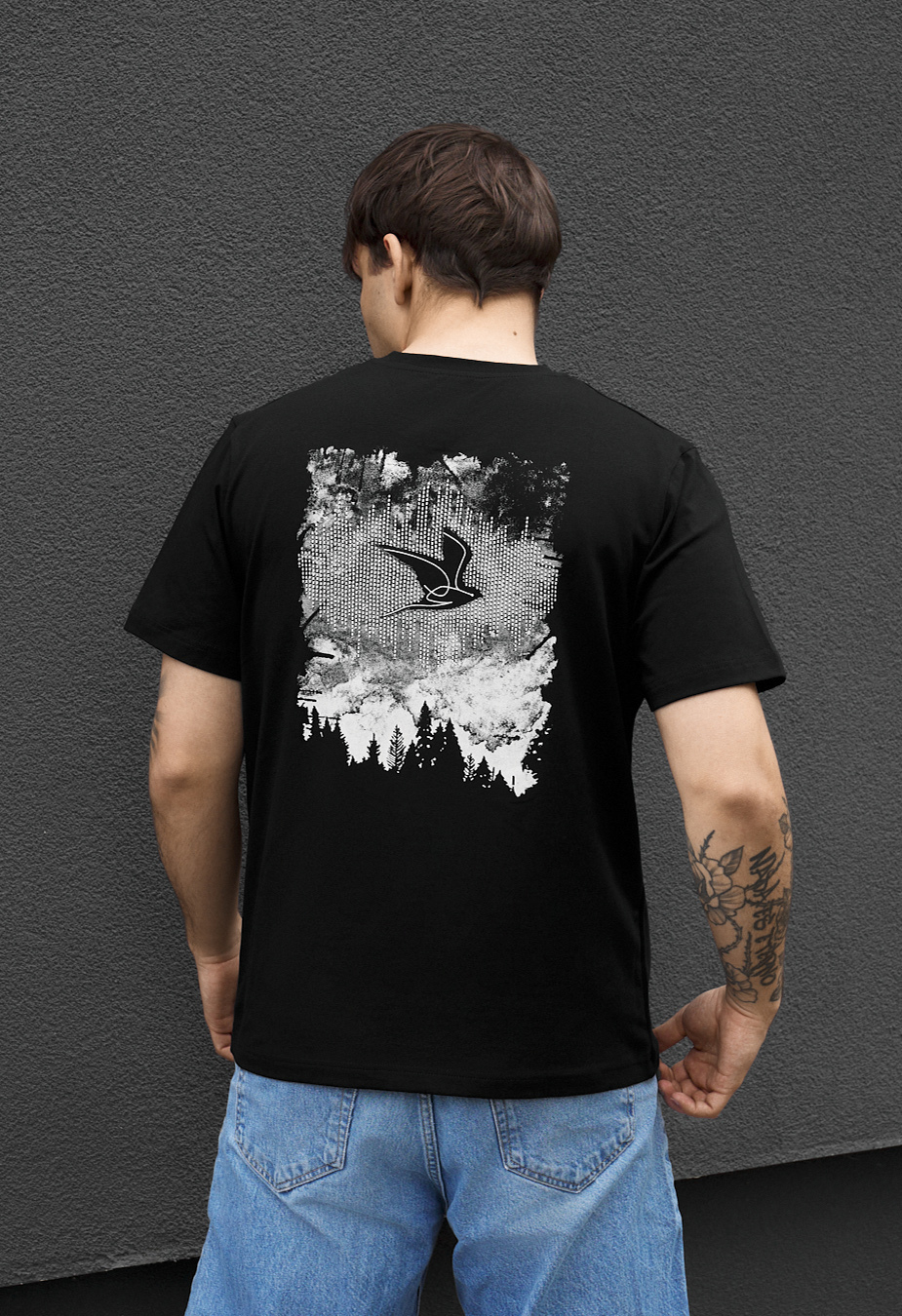 Koszulka Staff bird & forest