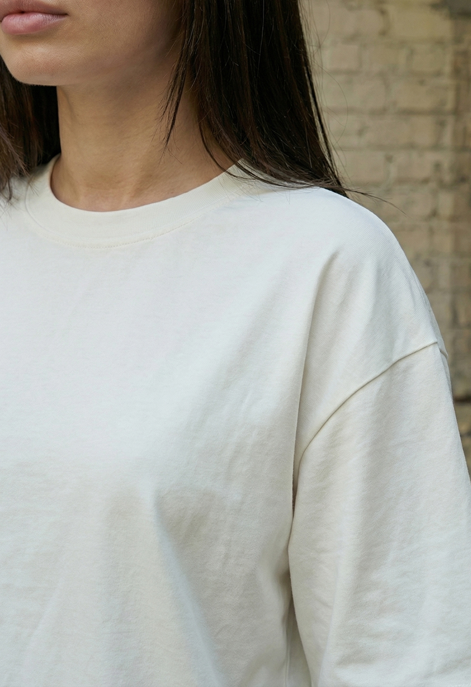 Koszulka Staff del white oversize