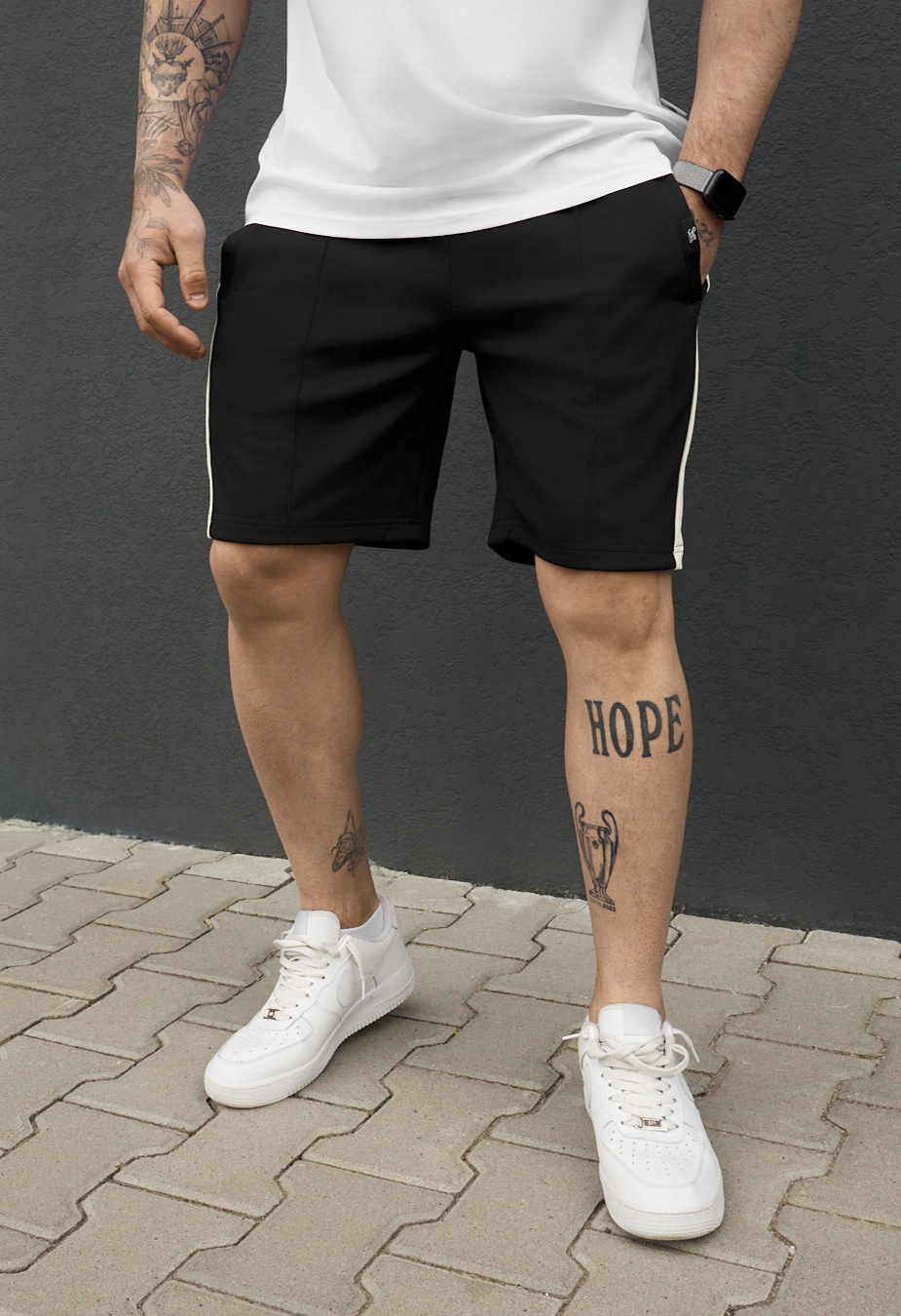Spodenki Staff sb black & milk
