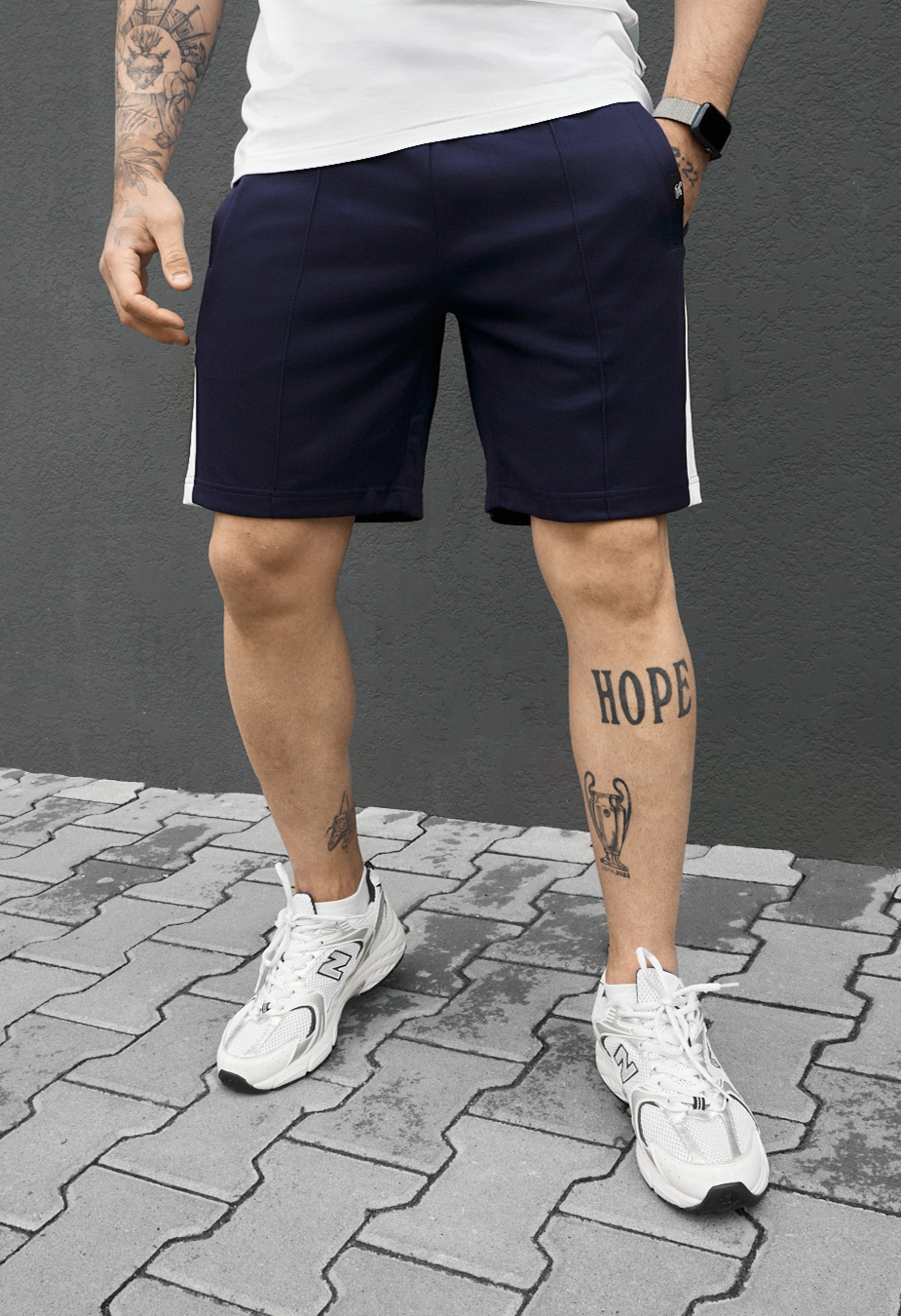Spodenki Staff sb navy & white