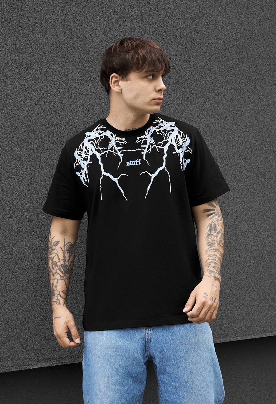 Koszulka Staff logo & lightning