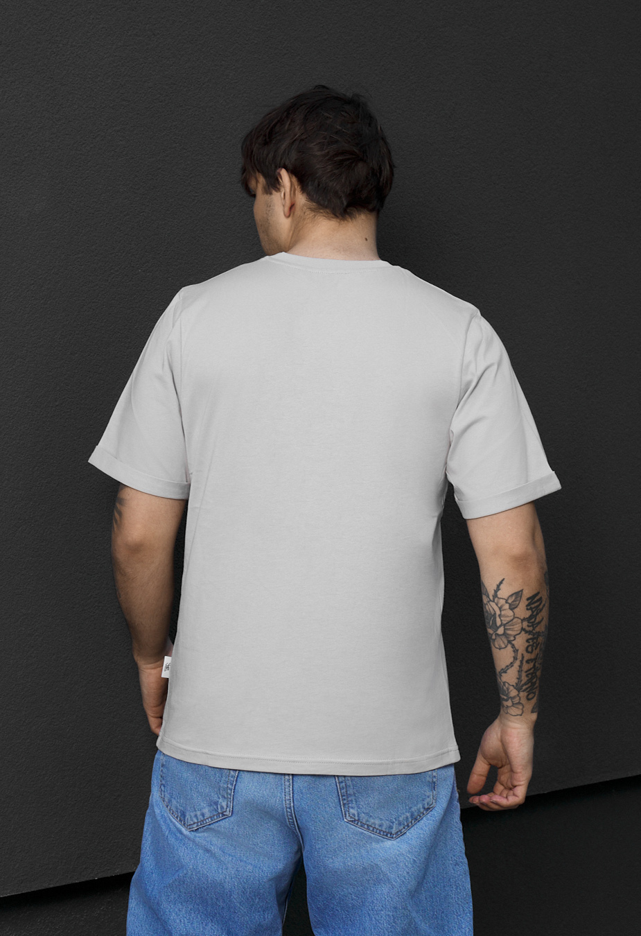 Koszulka Staff light gray logo